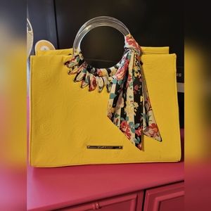 Yellow purse
